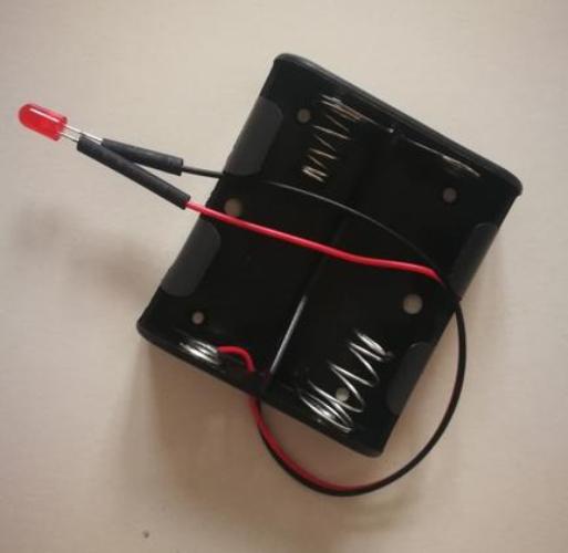 Blinking led with C Cell battery holder | Reliable Chimes - Reliable Chimes