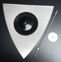 All-Metal Elevator Mirror ME-10 - Reliable Chimes