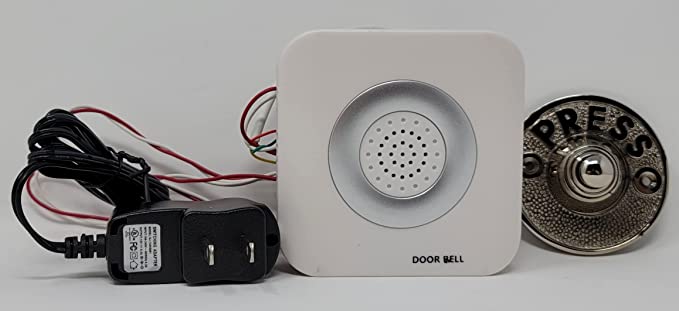 TB&W 12V Wired Doorbell 4 Core Wire Access Control System Home External TB&W 12V Wired Doorbell 4 Core Wire Access Control System Home External