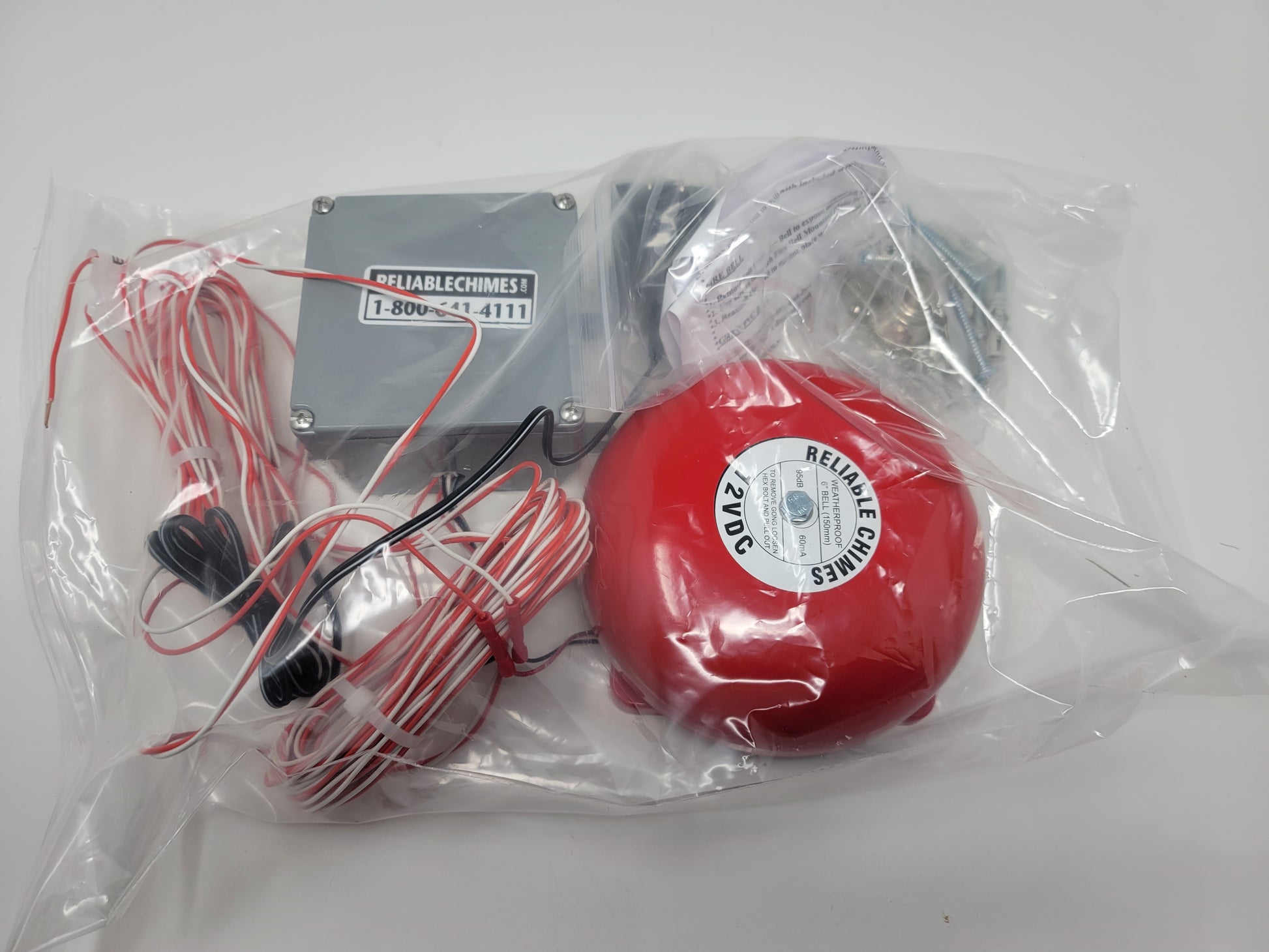 Wired warehouse doorbell packaged