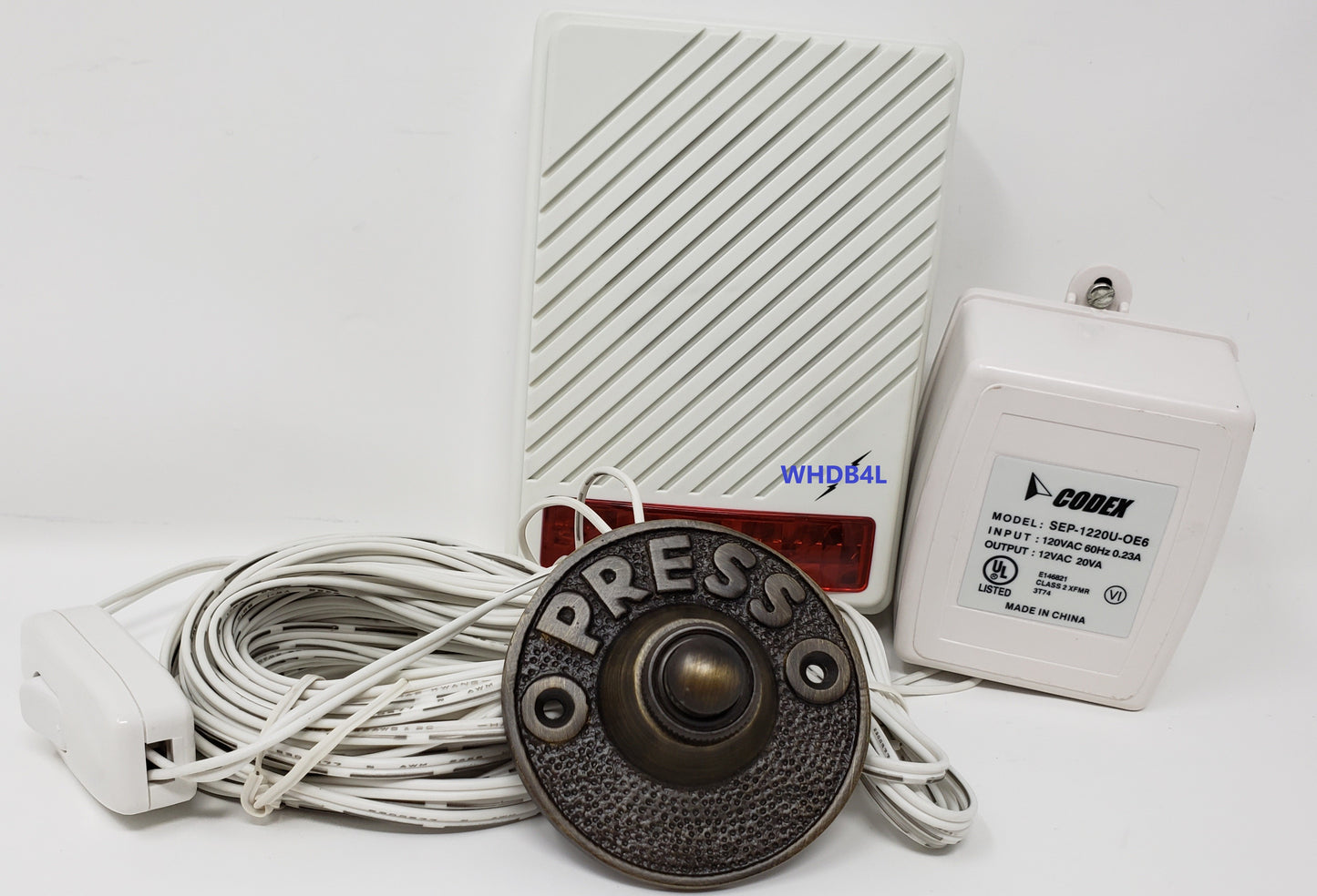 Warehouse Wired Doorbell ( WHDB4L ) - Reliable Chimes