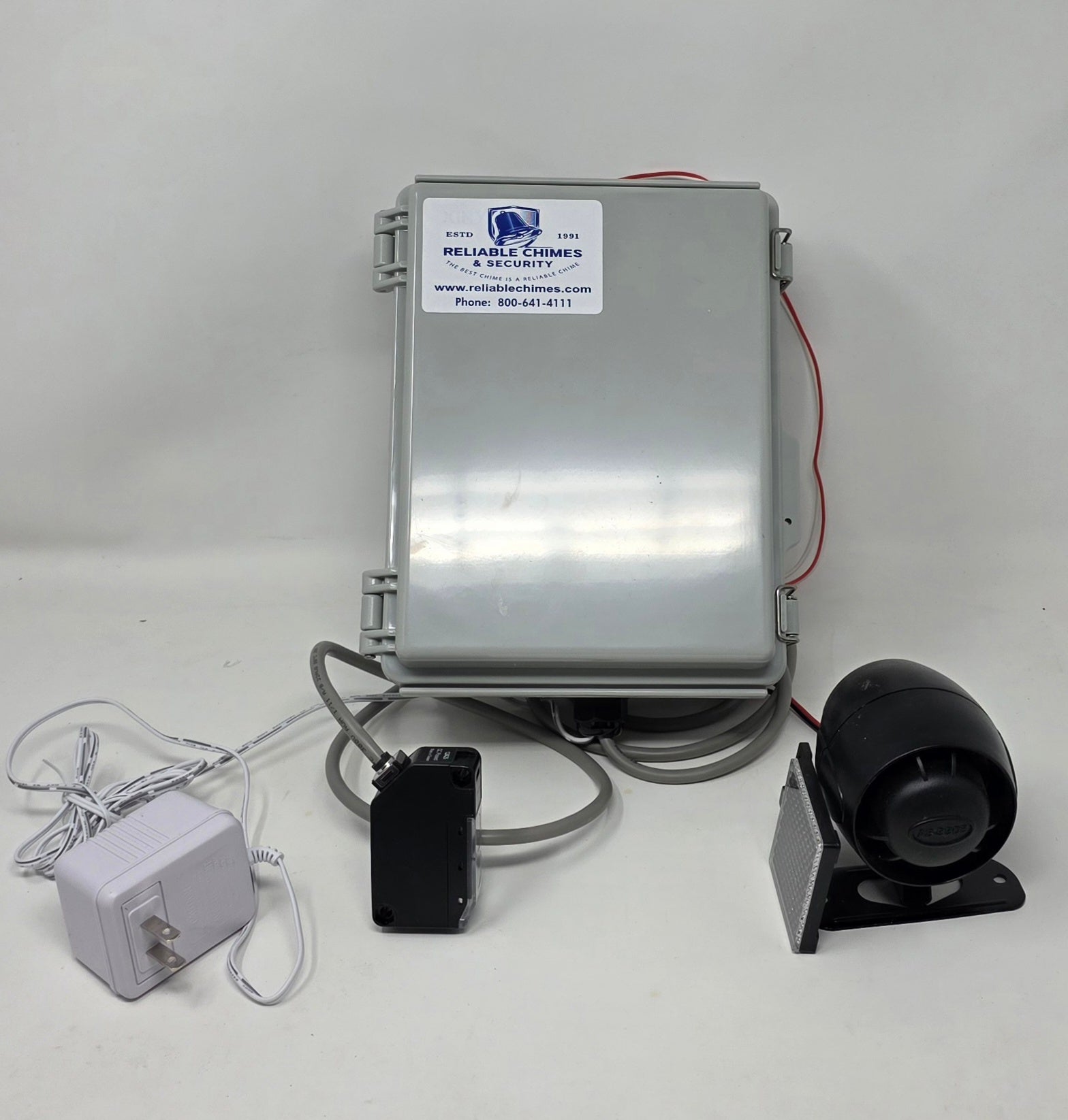 Warehouse/ industrial sensor with 120 DB siren 