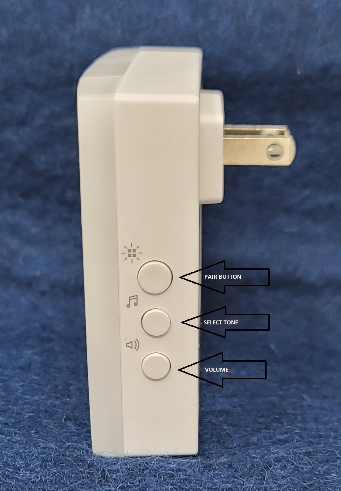 Business Door Chime RC 13 S +For Open Doors with Remote Chime