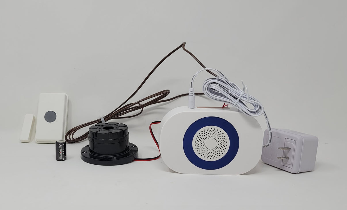 Wireless warehouse doorbell with buzzer Reliable Chimes