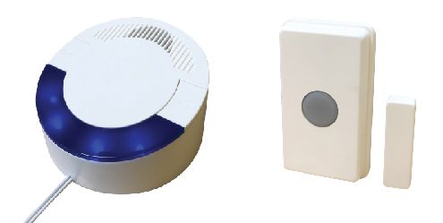 (UT/DCR4000) Wireless Doorbell/ Magnetic Contact Set| Reliable Chimes RC 16 - Reliable Chimes