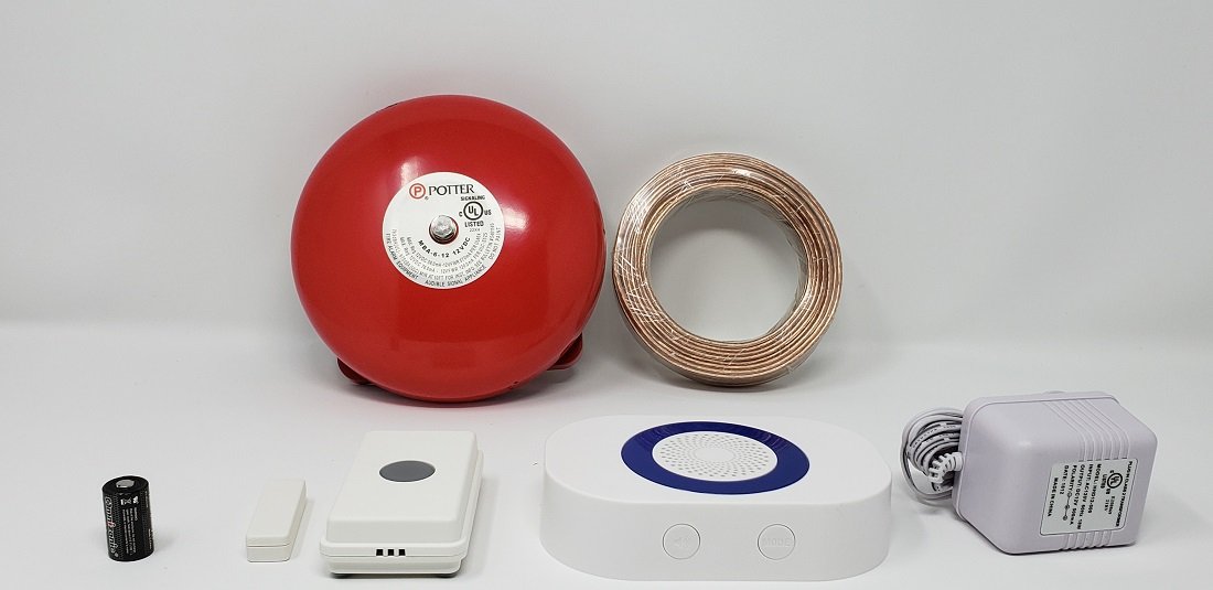 Warehouse Bell Ringer Wireless Warehouse Doorbell with Firebell – Reliable Chimes