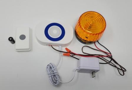 Wireless Warehouse Doorbell with  Strobe - Reliable Chimes