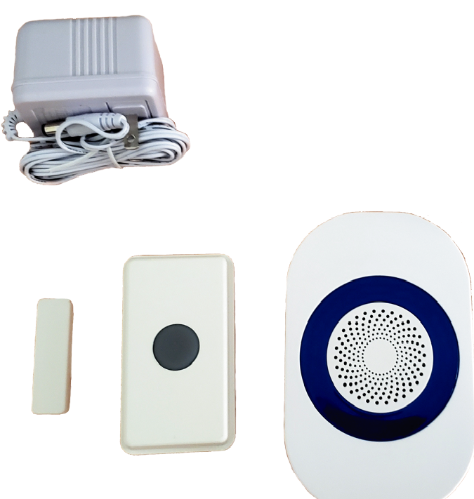 (UT/DCR4000) Wireless Doorbell/ Magnetic Contact Set| Reliable Chimes RC 16 - Reliable Chimes