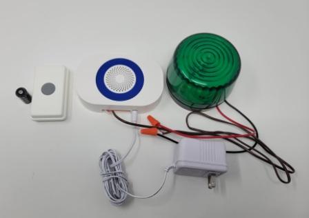 Wireless Warehouse Doorbell with  Strobe - Reliable Chimes