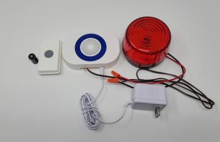 Wireless Warehouse Doorbell with  Strobe - Reliable Chimes