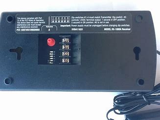 DWA-8-Driveway Observer (  RX 2000 A )ADDITIONAL RECEIVER WITH COUNTER - Reliable Chimes