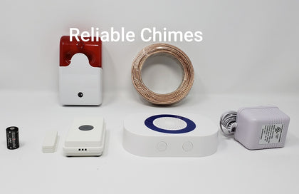 WIRELESS WAREHOUSE BELL WITH SIREN AND STROBE RC 16 ( UT4000/DCR 4K + ) - Reliable Chimes